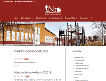 Tablet Screenshot of norrvikensskola.se